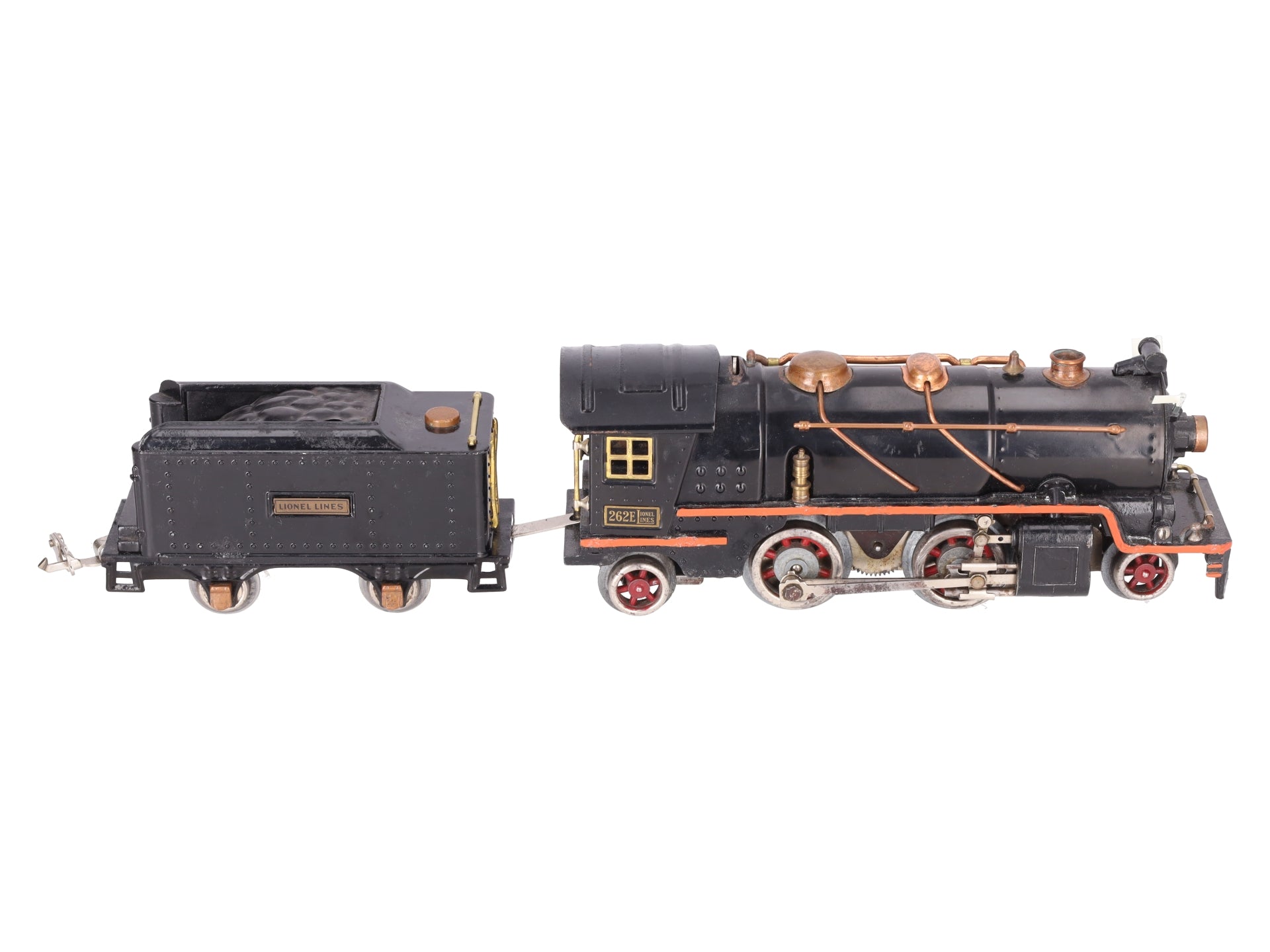 Lionel 262E Vintage O Prewar 2-4-2 Steam Locomotive & Tender