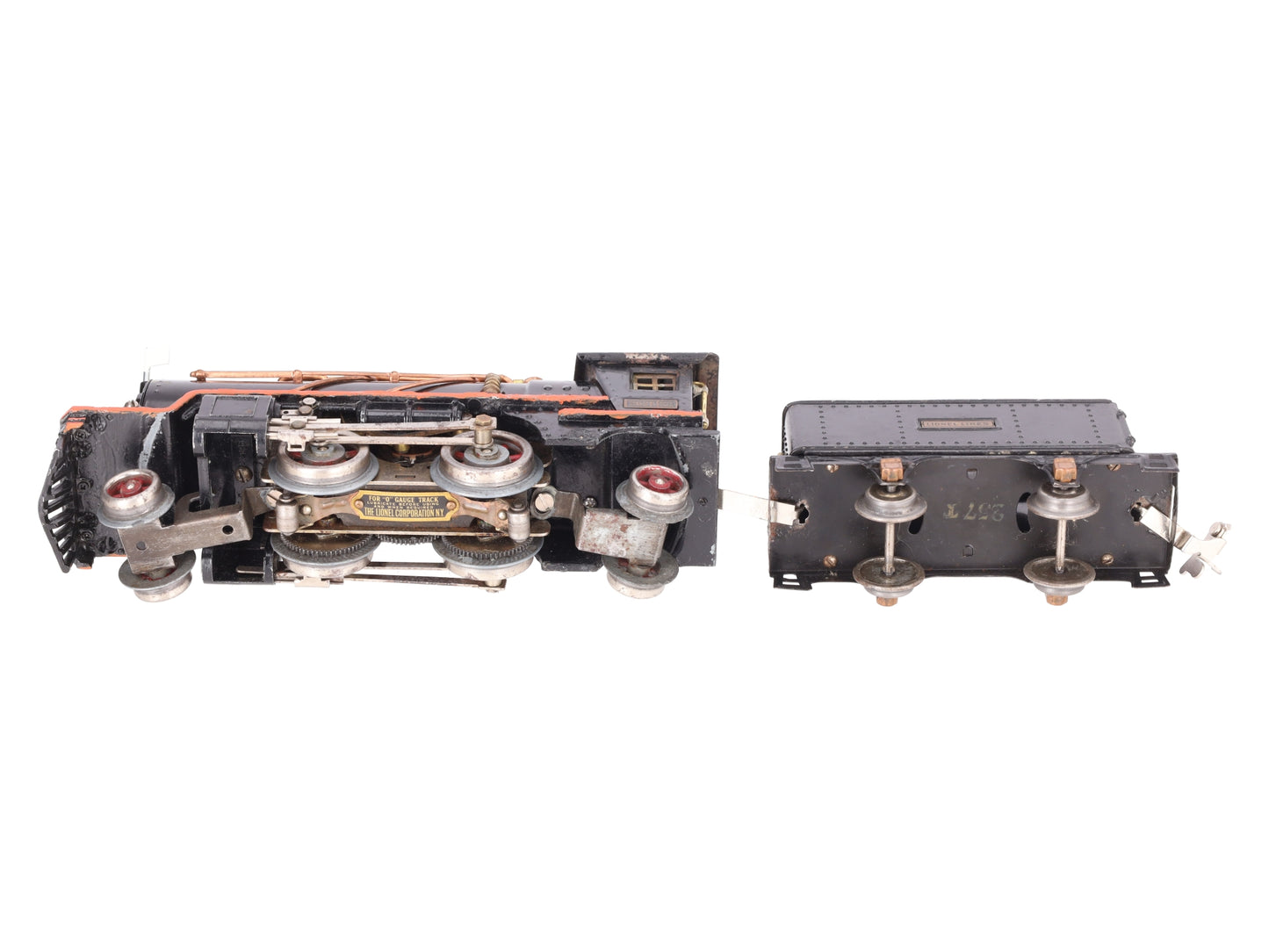 Lionel 262E Vintage O Prewar 2-4-2 Steam Locomotive & Tender