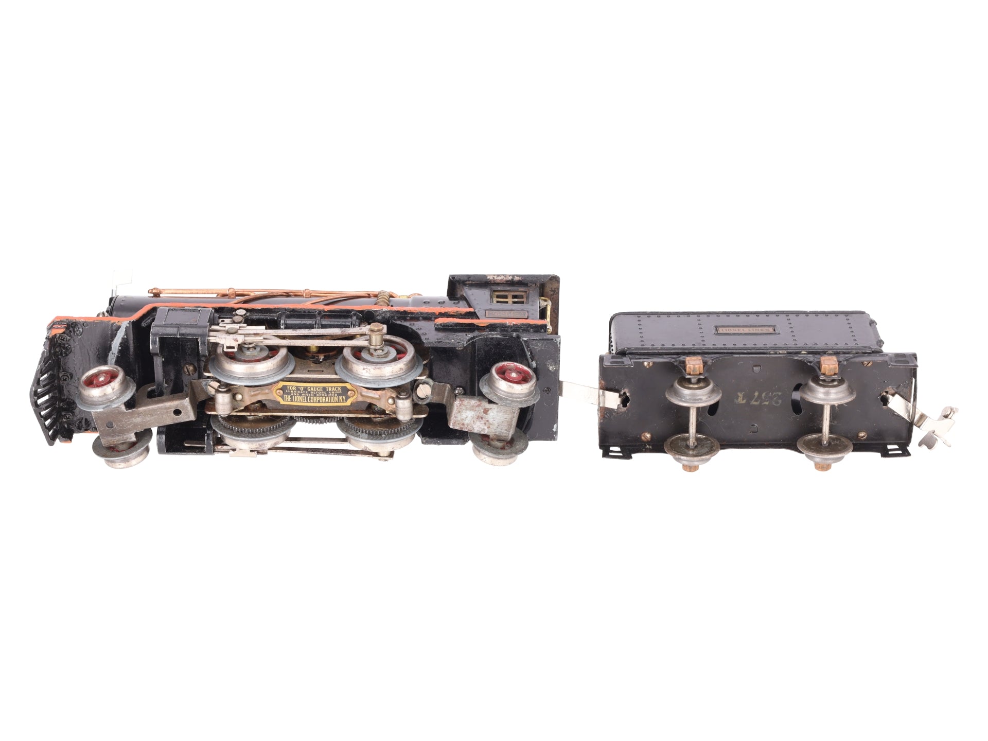 Lionel 262E Vintage O Prewar 2-4-2 Steam Locomotive & Tender