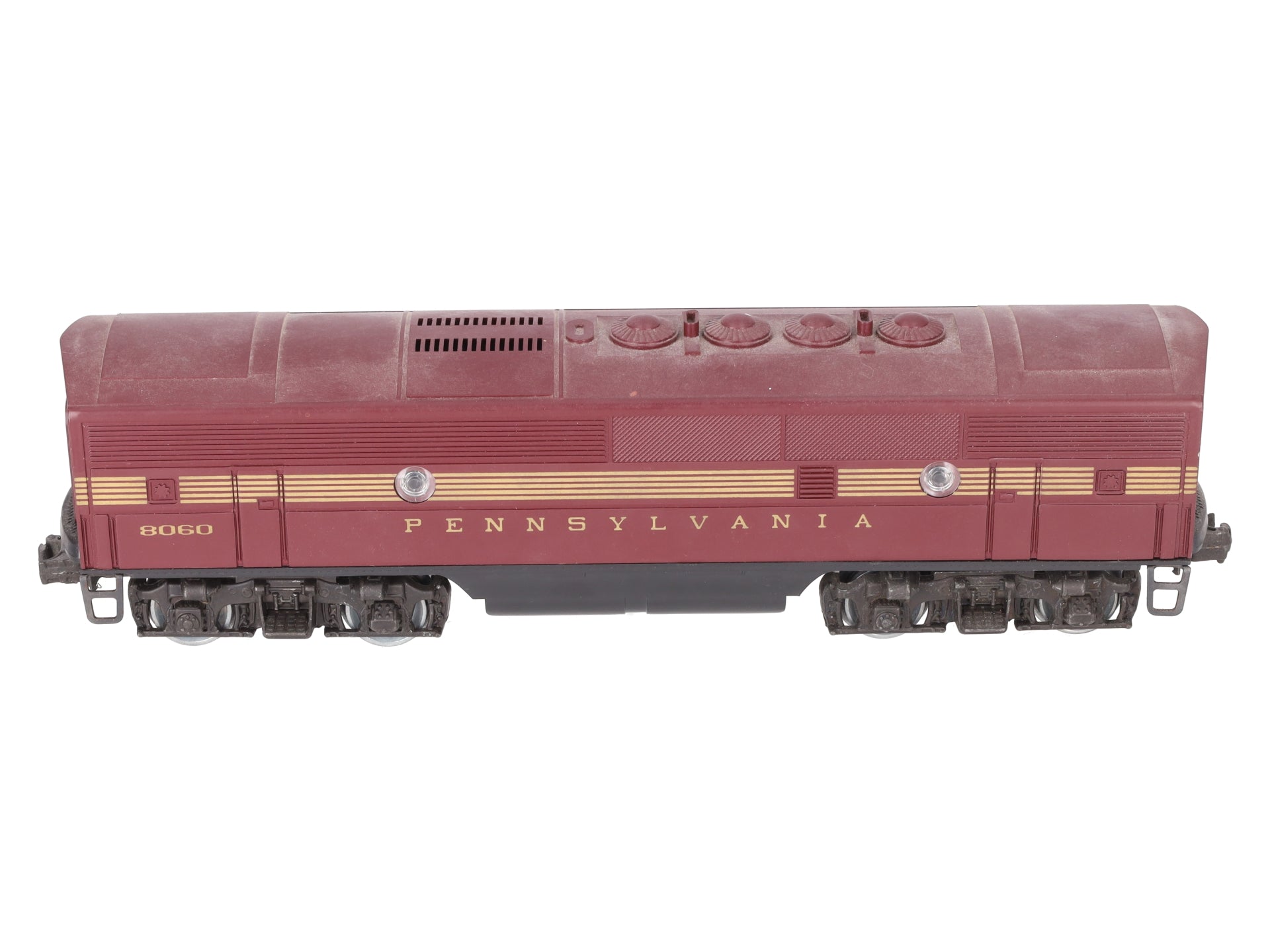 Lionel 6-8060 O Pennsylvania Tuscan F-3 B Unit Dummy Diesel Locomotive #8060 EX