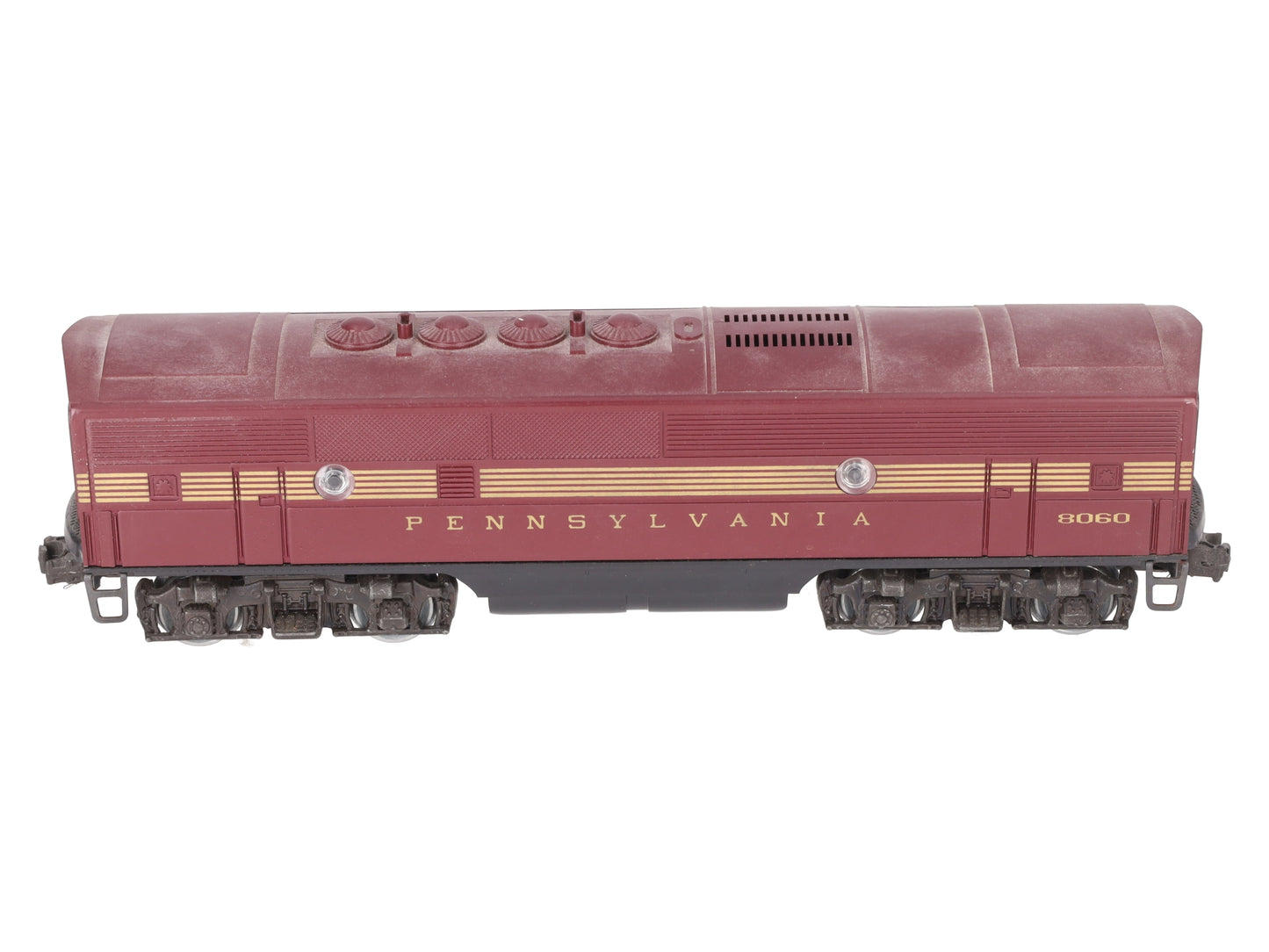 Lionel 6-8060 O Pennsylvania Tuscan F-3 B Unit Dummy Diesel Locomotive #8060 EX