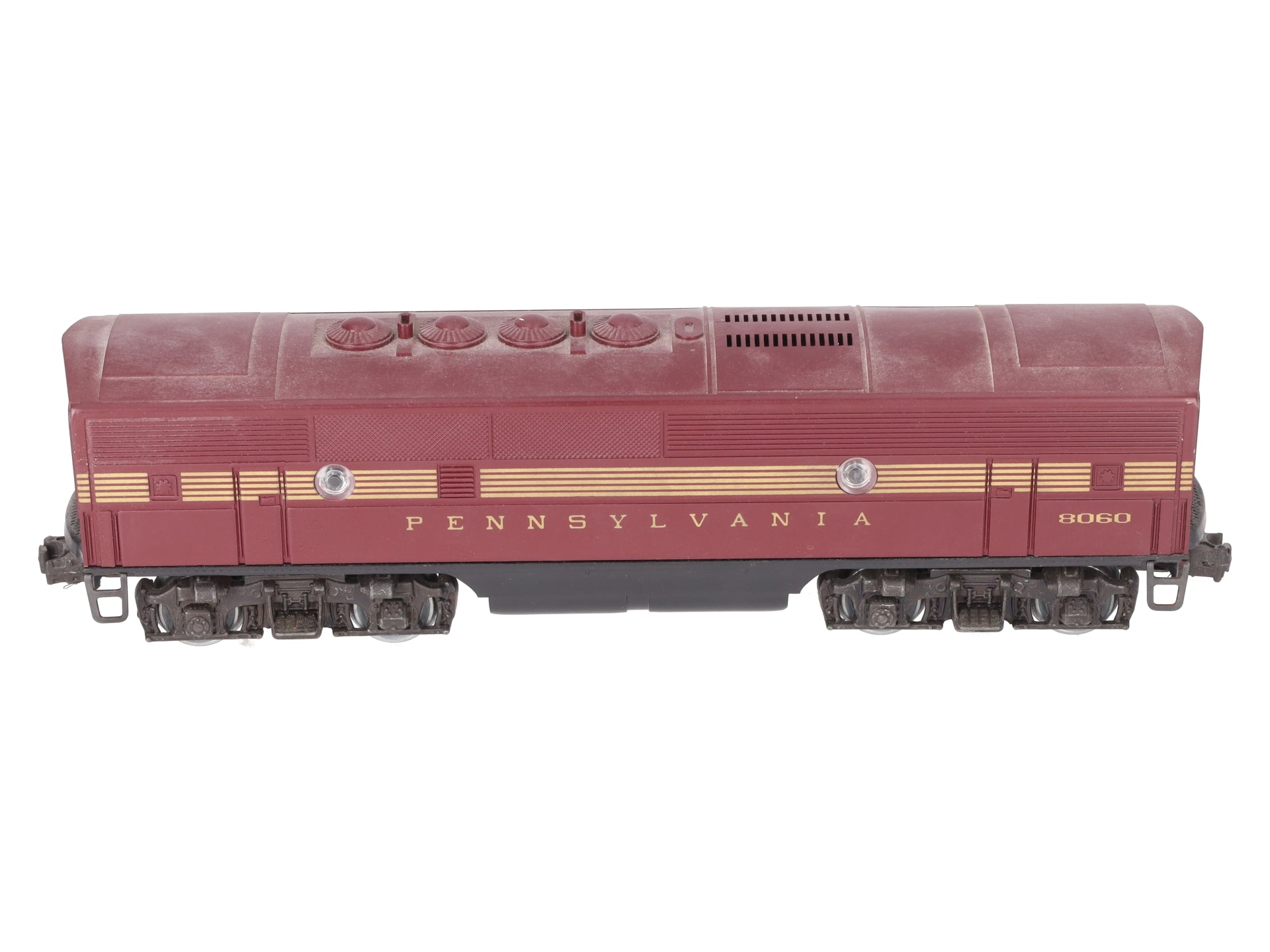 Lionel 6-8060 O Pennsylvania Tuscan F-3 B Unit Dummy Diesel Locomotive #8060 EX