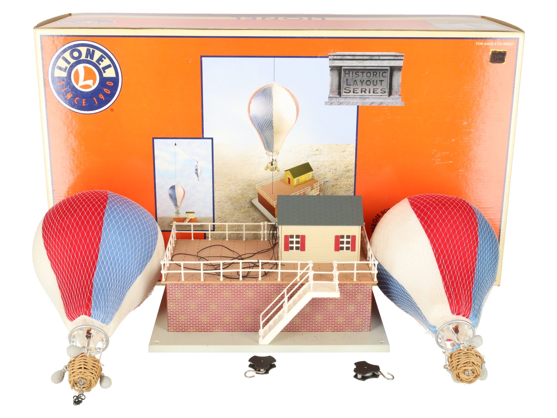 Lionel 6-24177 O Gauge Hot Air Balloon Ride EX/Box