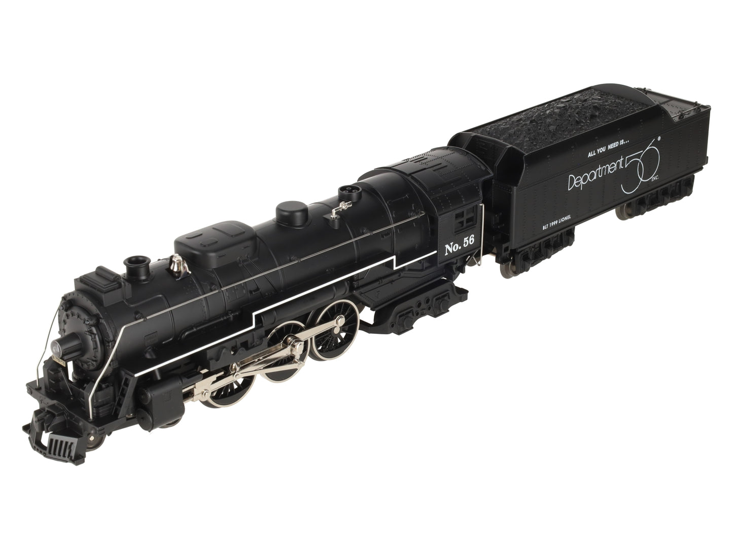 Lionel 6-52175 O Dept. 56 4-6-4 Hudson Steam Loco & Tender #56 EX/Box