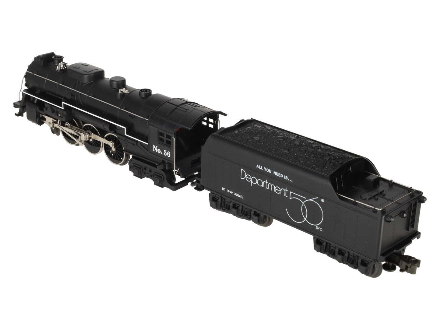 Lionel 6-52175 O Dept. 56 4-6-4 Hudson Steam Loco & Tender #56 EX/Box