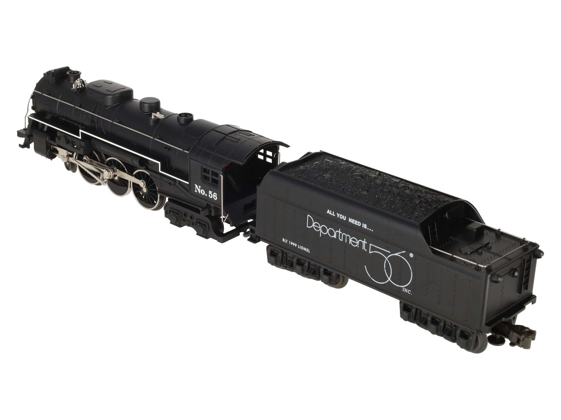 Lionel 6-52175 O Dept. 56 4-6-4 Hudson Steam Loco & Tender #56 EX/Box