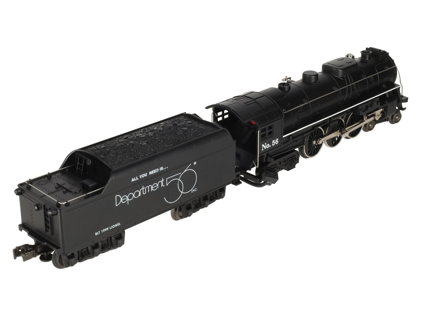 Lionel 6-52175 O Dept. 56 4-6-4 Hudson Steam Loco & Tender #56 EX/Box