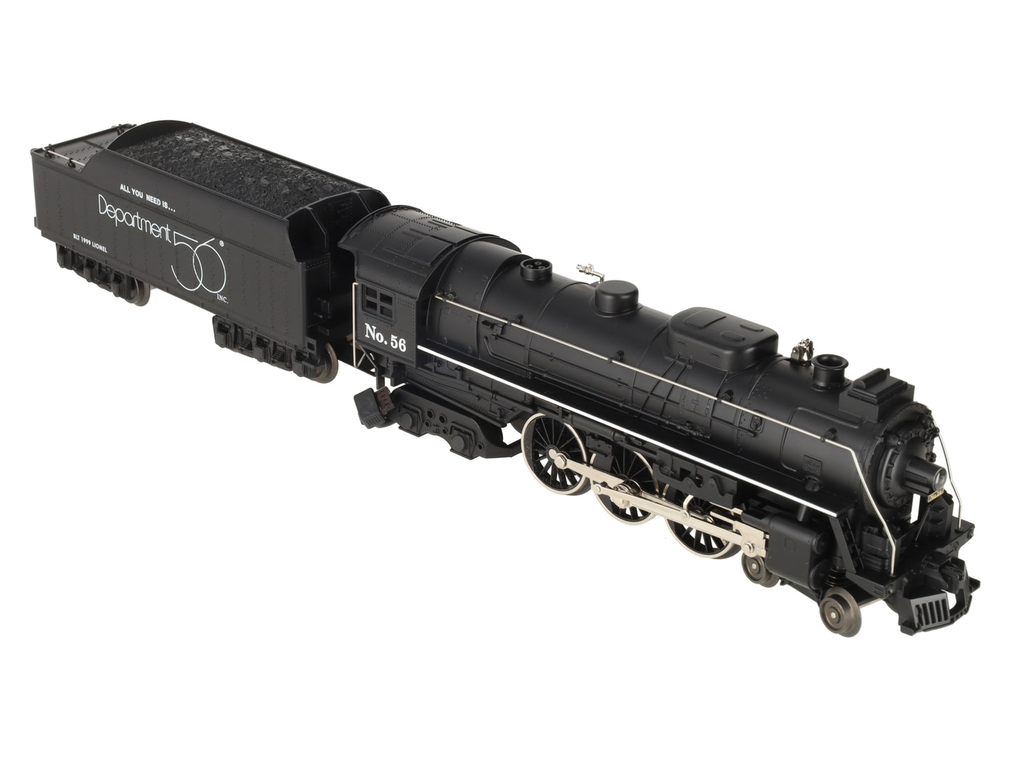 Lionel 6-52175 O Dept. 56 4-6-4 Hudson Steam Loco & Tender #56 EX/Box