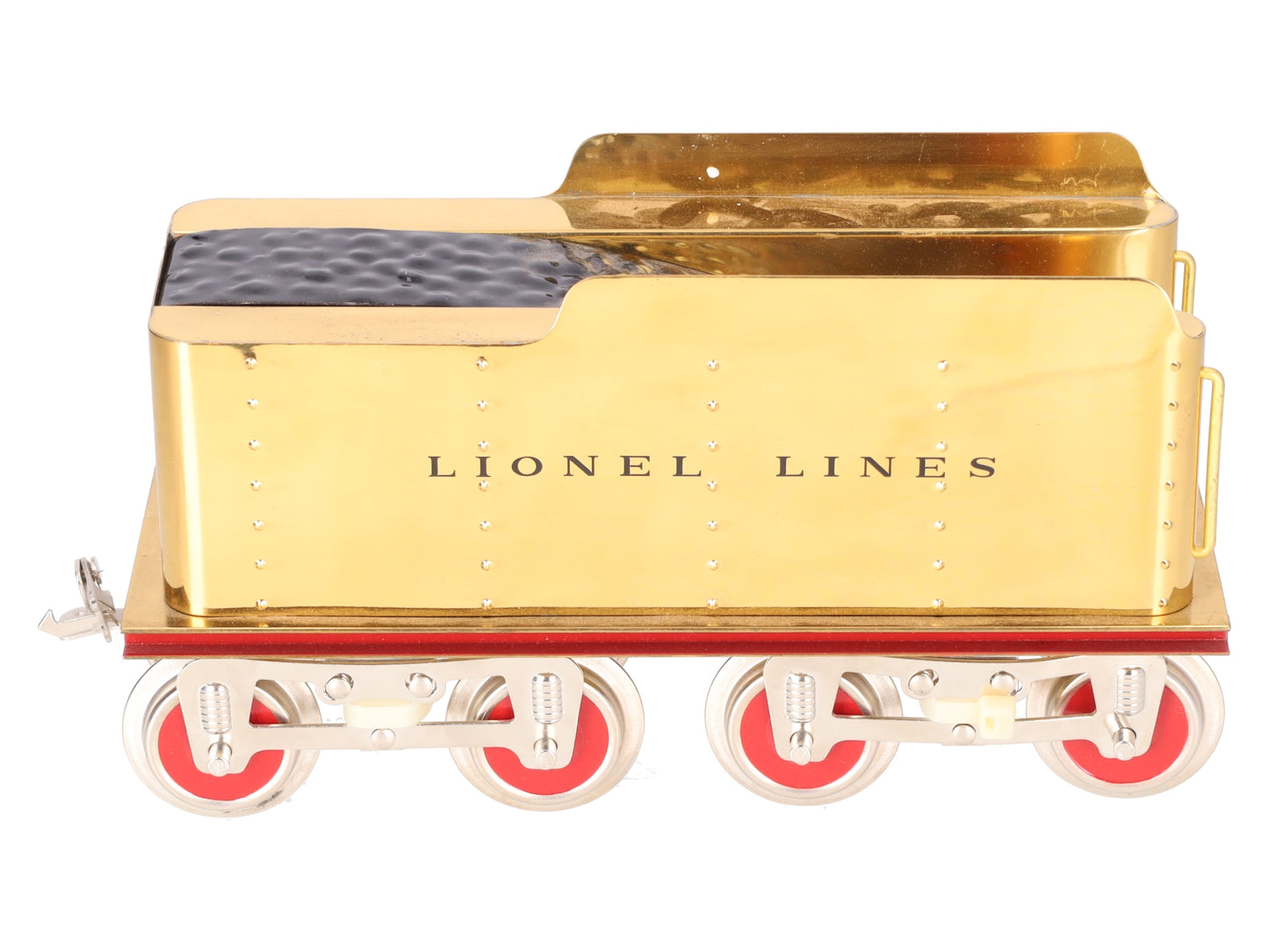MTH Standard Gauge Lionel Remake Gold Tinplate Tender VG