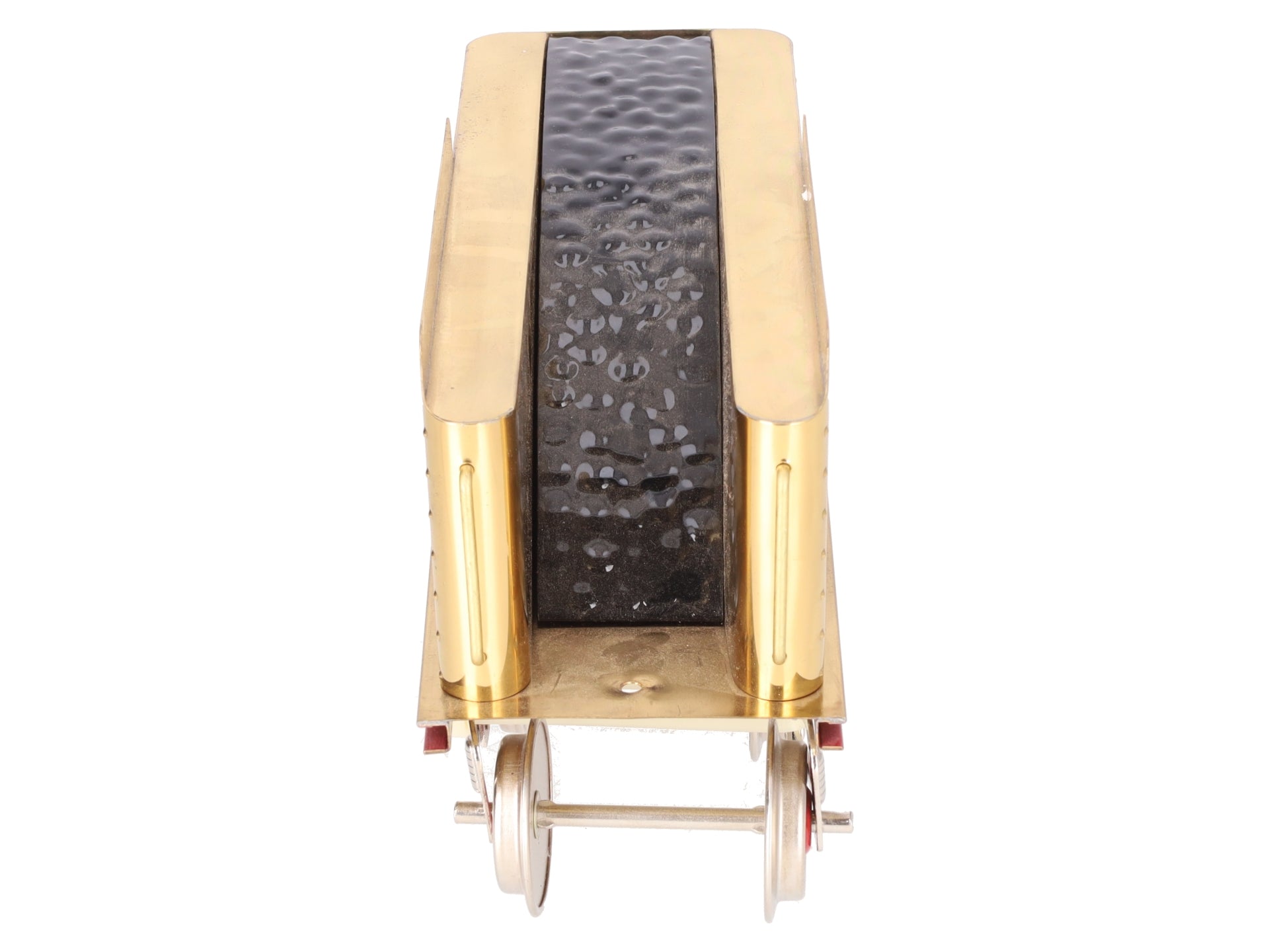 MTH Standard Gauge Lionel Remake Gold Tinplate Tender VG