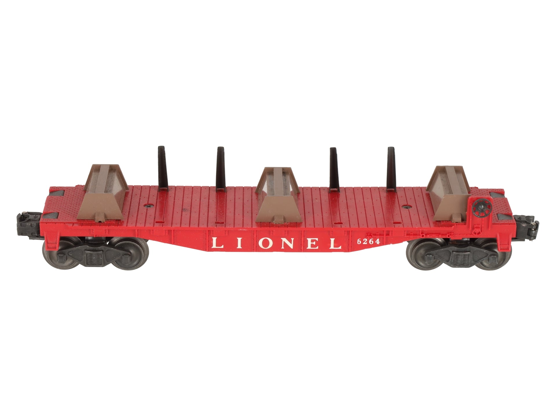 Lionel 264 Vintage O Operating Forklift Platform with 6264 Lumber Car EX/Box