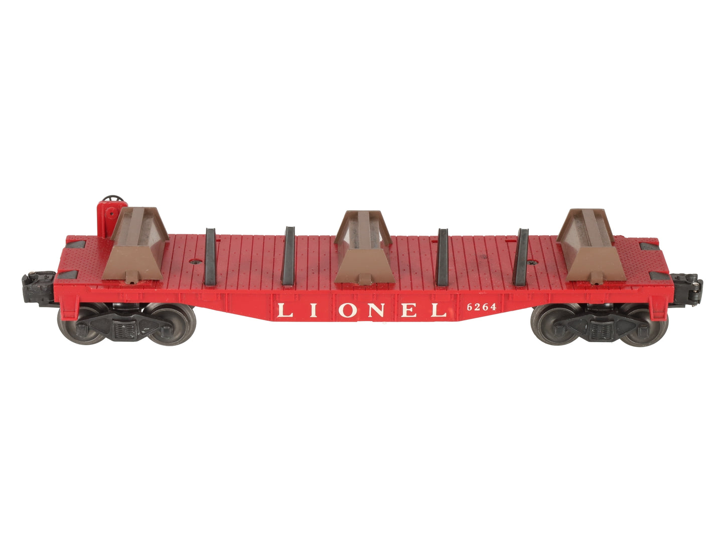 Lionel 264 Vintage O Operating Forklift Platform with 6264 Lumber Car EX/Box