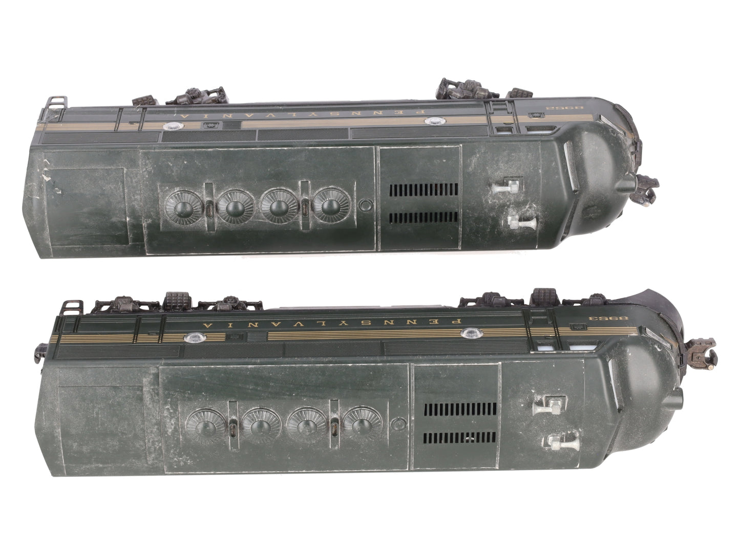 Lionel 6-8952 O Gauge Pennsylvania F-3 AA Diesel Locomotive Set VG