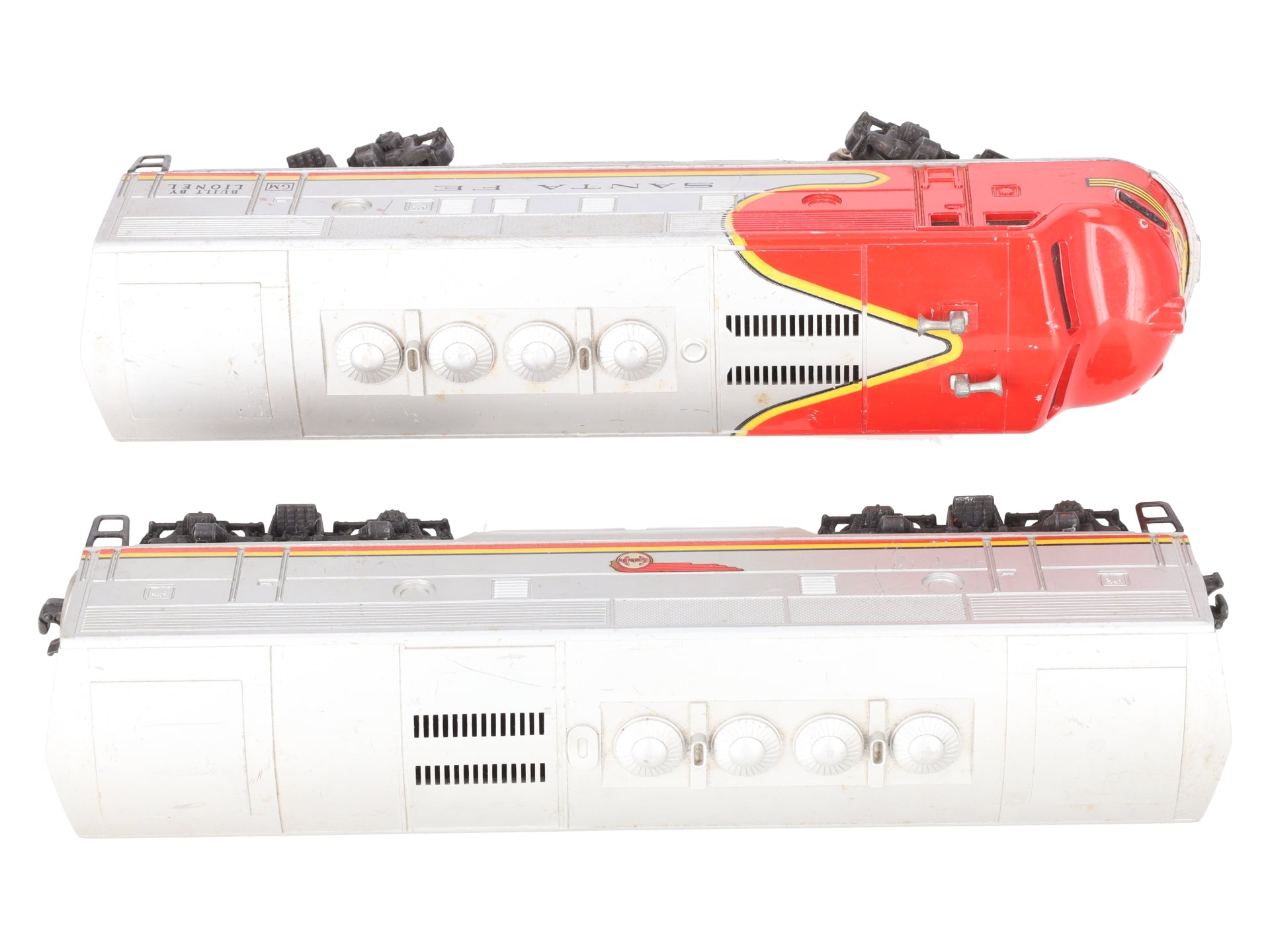 Lionel 2243 Vintage O Santa Fe F-3 AB Diesel Set VG