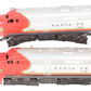 Lionel 218 Vintage O Santa Fe Alco AA Diesel Locomotive Set VG