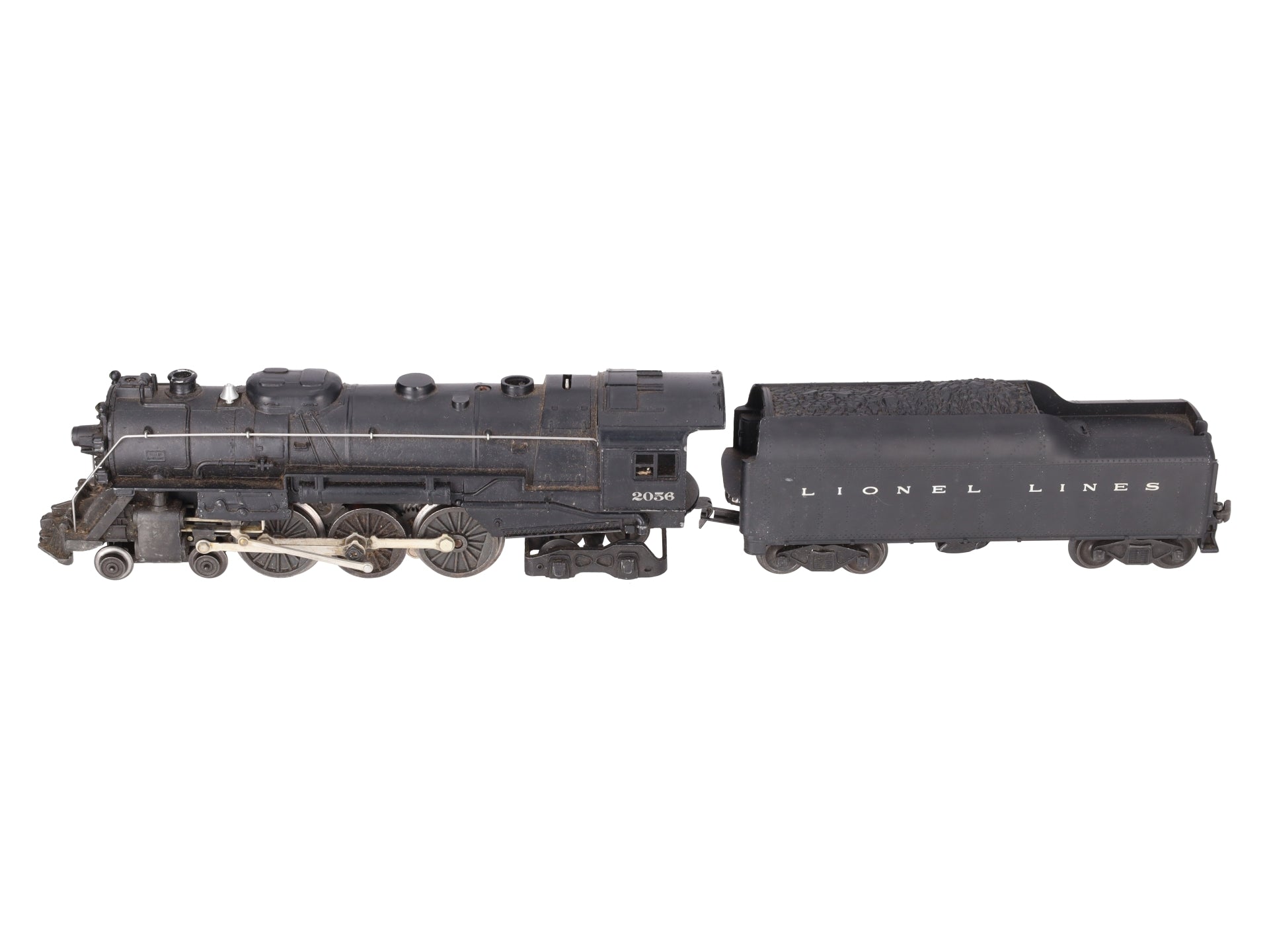 Lionel 2056 Vintage O 4-6-4 Steam Locomotive w/2046W Tender VG