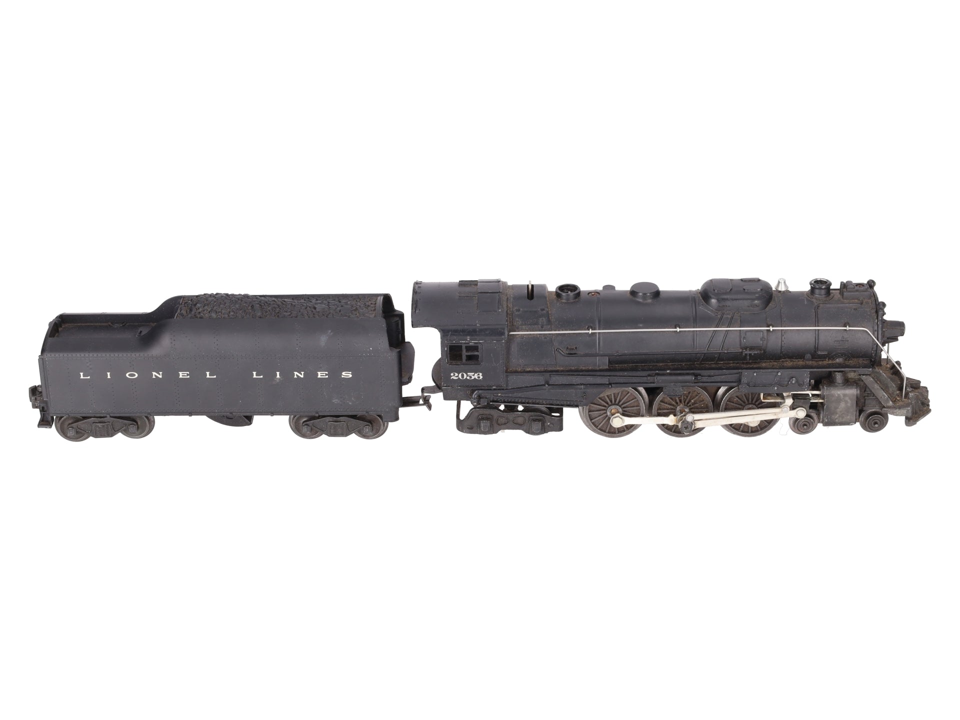 Lionel 2056 Vintage O 4-6-4 Steam Locomotive w/2046W Tender VG