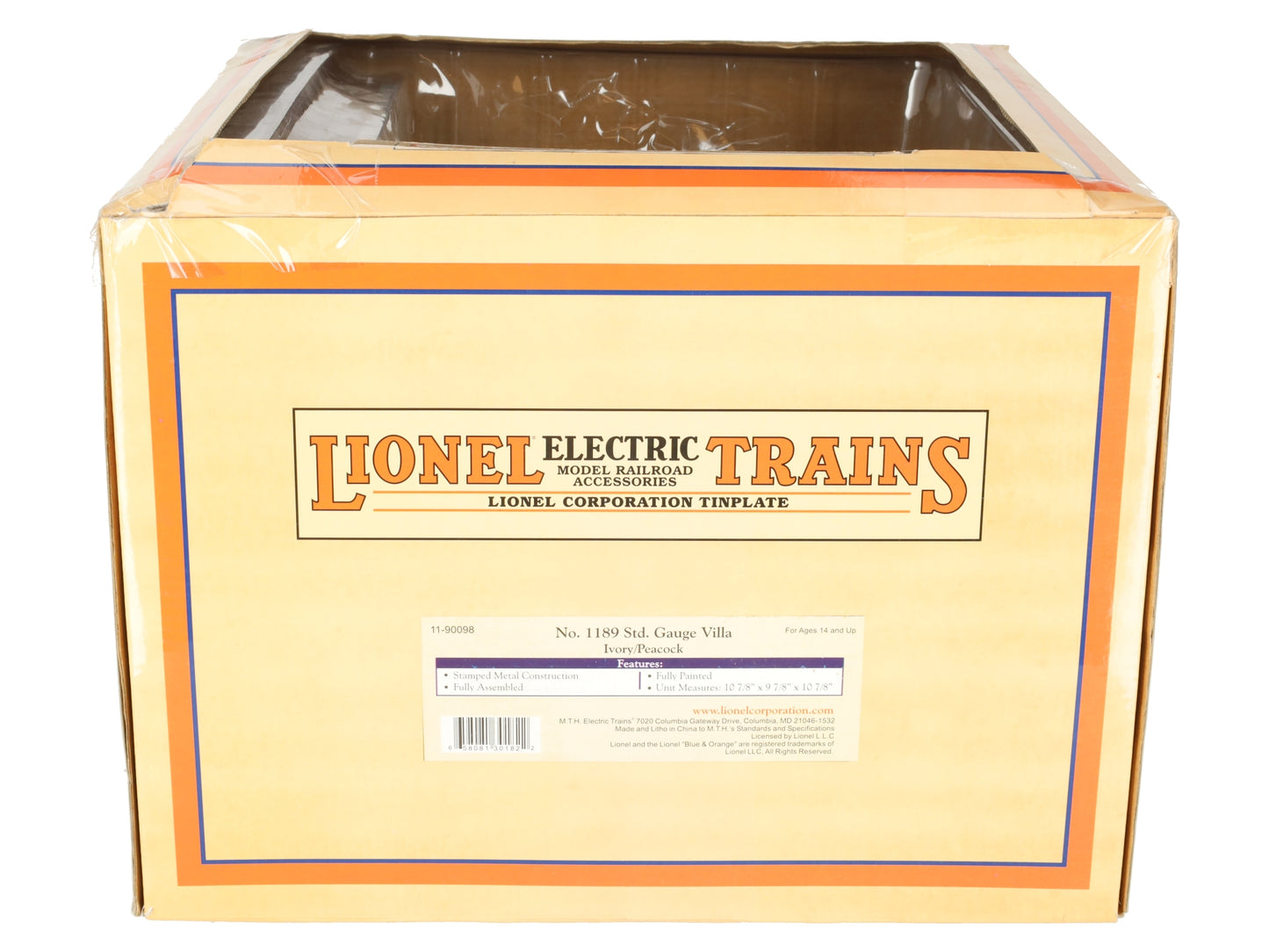MTH 11-90098 Standard Gauge Villa Olive #11-89 EX/Box