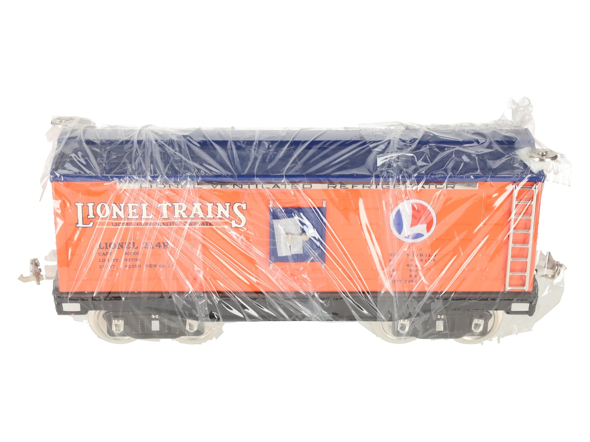 MTH 11-30105 Standard Gauge Lionel Lines Reefer Car #214R LN