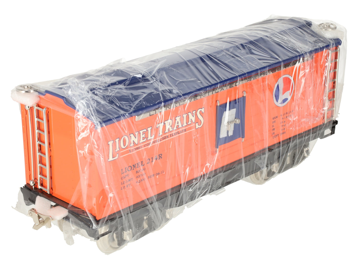 MTH 11-30105 Standard Gauge Lionel Lines Reefer Car #214R LN
