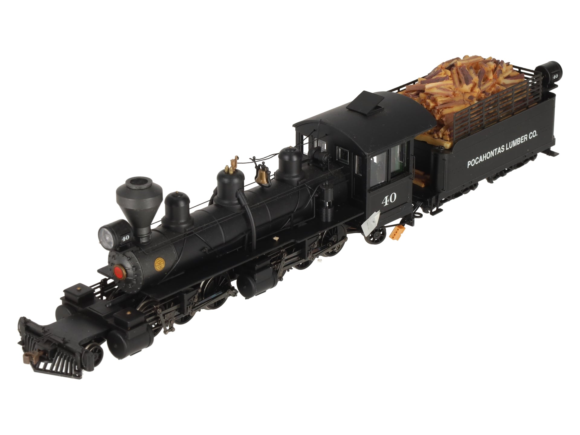 Bachmann 28704 On30 Pocahontas Lumber Co Baldwin 2-6-6-2 w/Sound & DCC #40 EX/Box