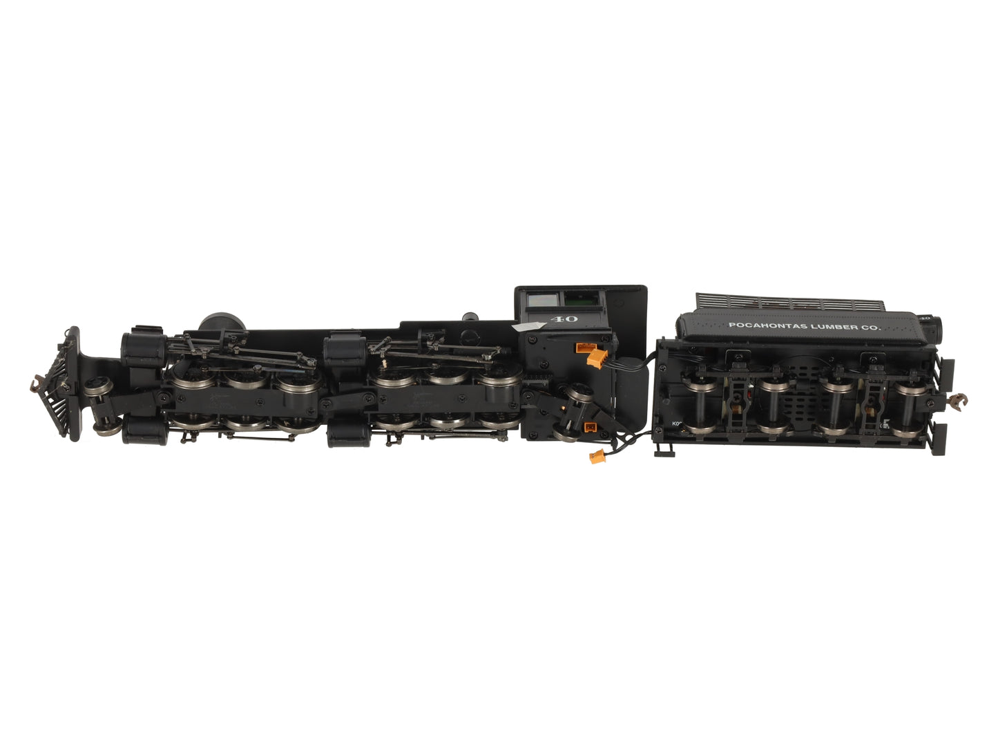 Bachmann 28704 On30 Pocahontas Lumber Co Baldwin 2-6-6-2 w/Sound & DCC #40 EX/Box