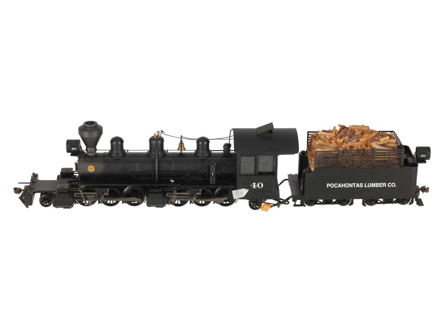 Bachmann 28704 On30 Pocahontas Lumber Co Baldwin 2-6-6-2 w/Sound & DCC #40 EX/Box