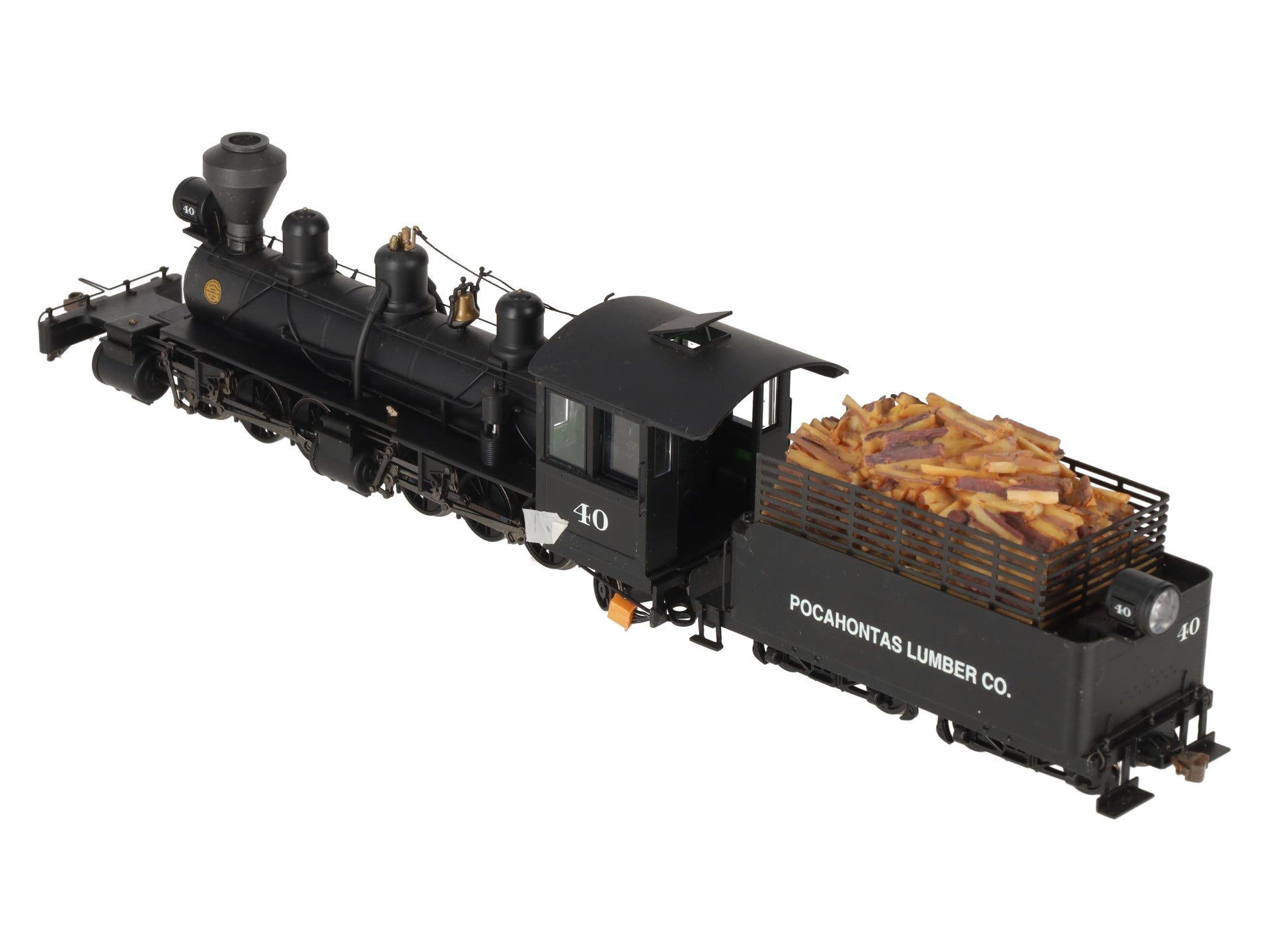 Bachmann 28704 On30 Pocahontas Lumber Co Baldwin 2-6-6-2 w/Sound & DCC #40 EX/Box