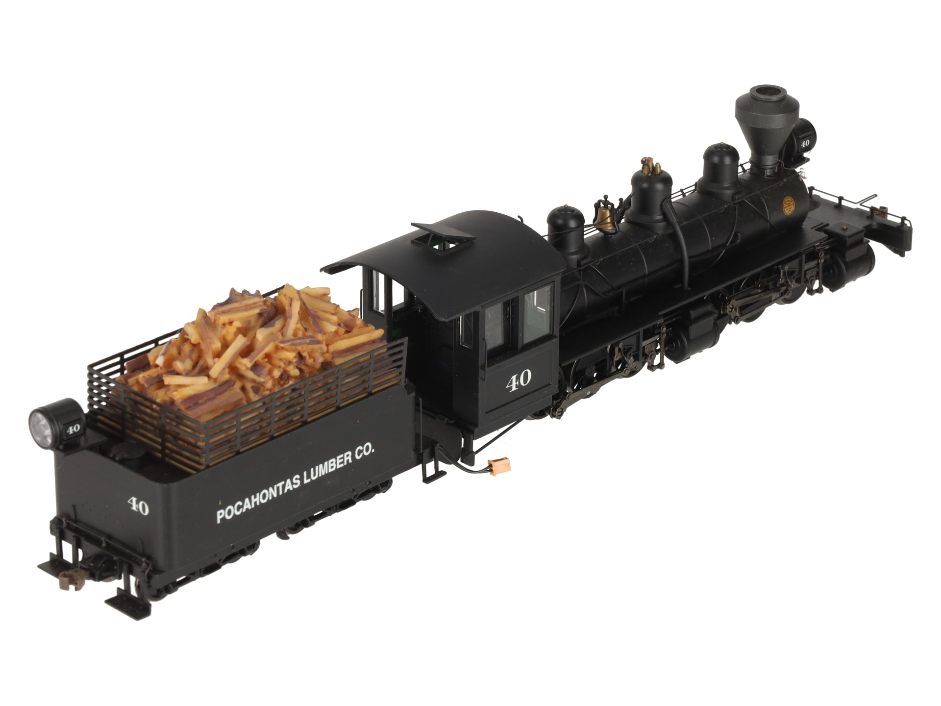 Bachmann 28704 On30 Pocahontas Lumber Co Baldwin 2-6-6-2 w/Sound & DCC #40 EX/Box