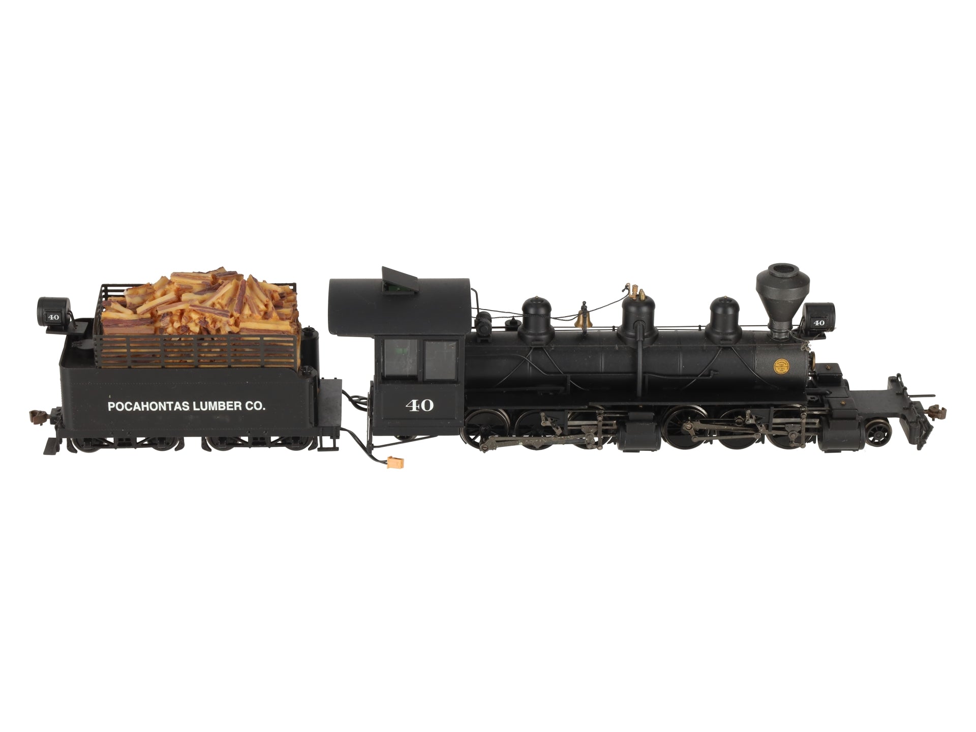 Bachmann 28704 On30 Pocahontas Lumber Co Baldwin 2-6-6-2 w/Sound & DCC #40 EX/Box