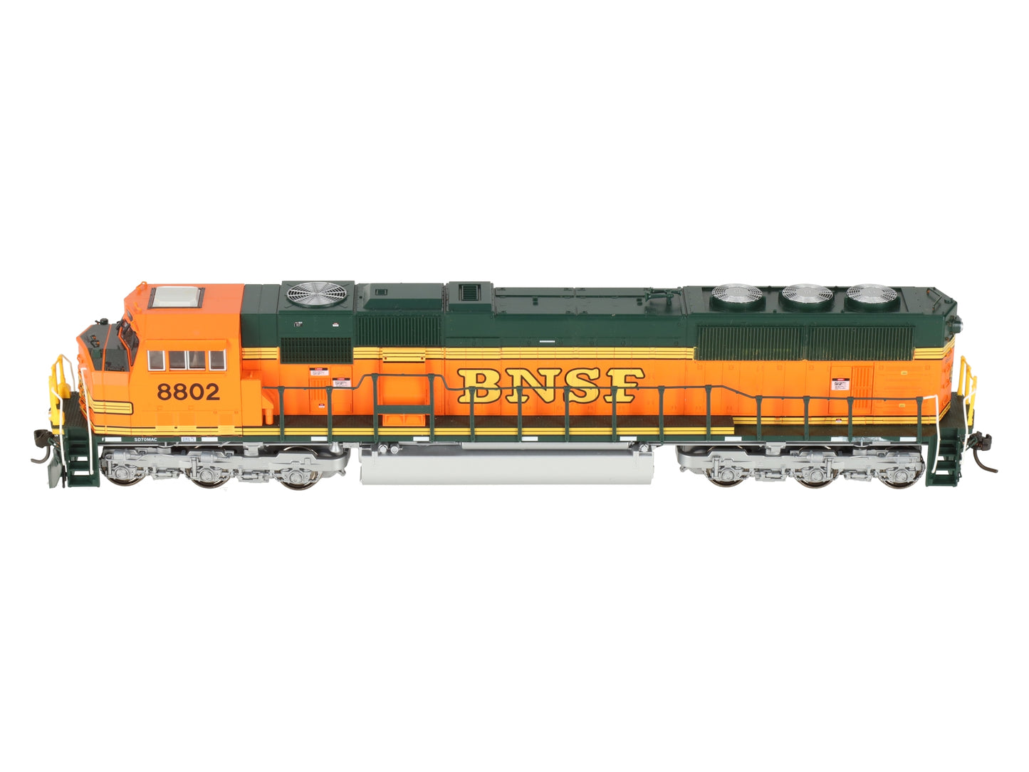 Kato 37-6451 HO BNSF Heritage II EMD SD70MAC Diesel Locomotive #8802 EX/Box