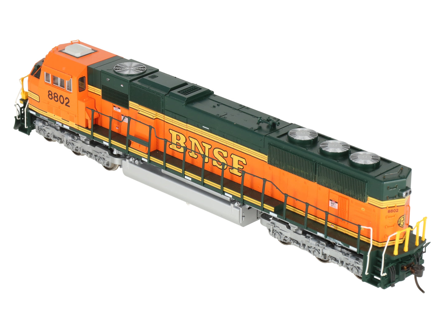 Kato 37-6451 HO BNSF Heritage II EMD SD70MAC Diesel Locomotive #8802 EX/Box