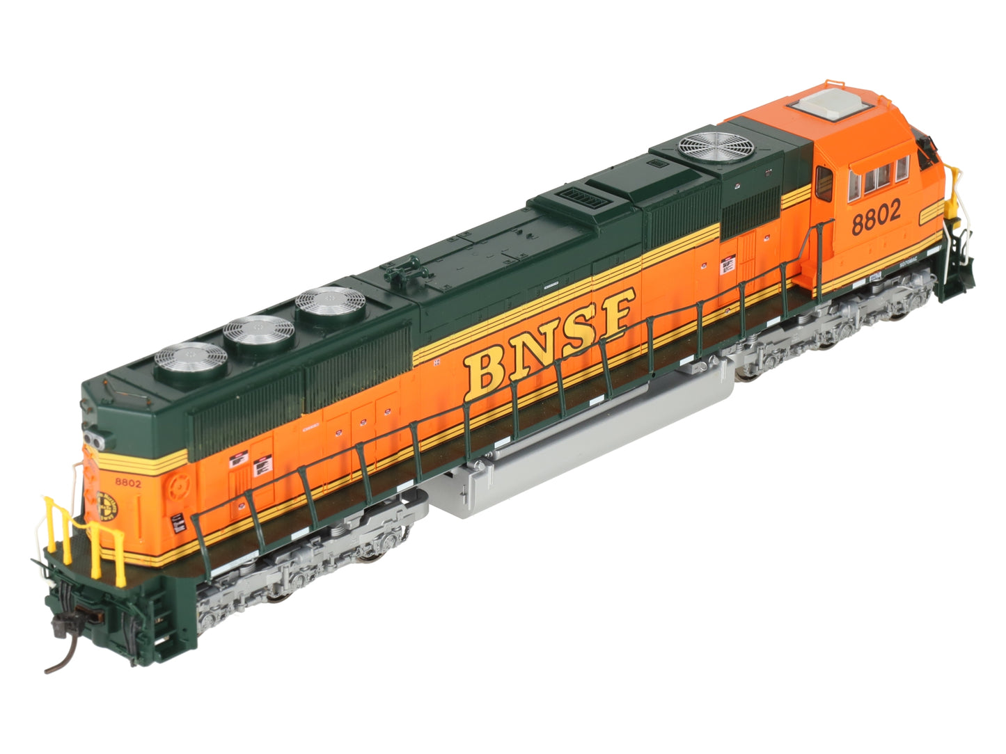 Kato 37-6451 HO BNSF Heritage II EMD SD70MAC Diesel Locomotive #8802 EX/Box