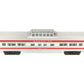 Lionel 2562 Vintage O Santa Fe Regal Pass Red Stripe Aluminum Vista Dome Car VG