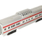 Lionel 2562 Vintage O Santa Fe Regal Pass Red Stripe Aluminum Vista Dome Car VG