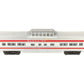 Lionel 2562 Vintage O Santa Fe Regal Pass Red Stripe Aluminum Vista Dome Car VG
