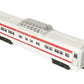 Lionel 2562 Vintage O Santa Fe Regal Pass Red Stripe Aluminum Vista Dome Car VG