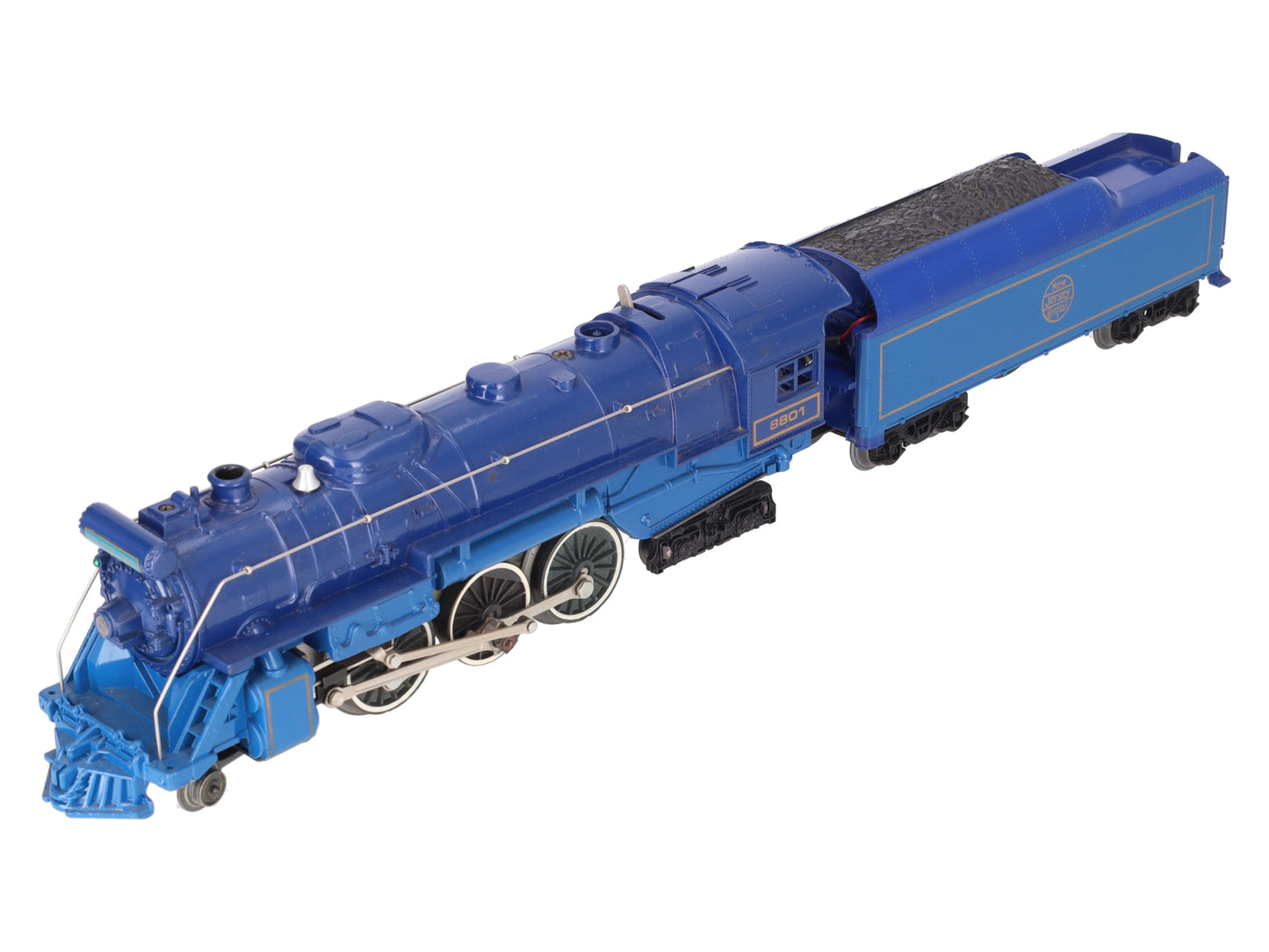 Lionel 6-8801 O Gauge CNJ Blue Comet 4-6-4 Steam Locomotive & Tender #8801 VG/Box