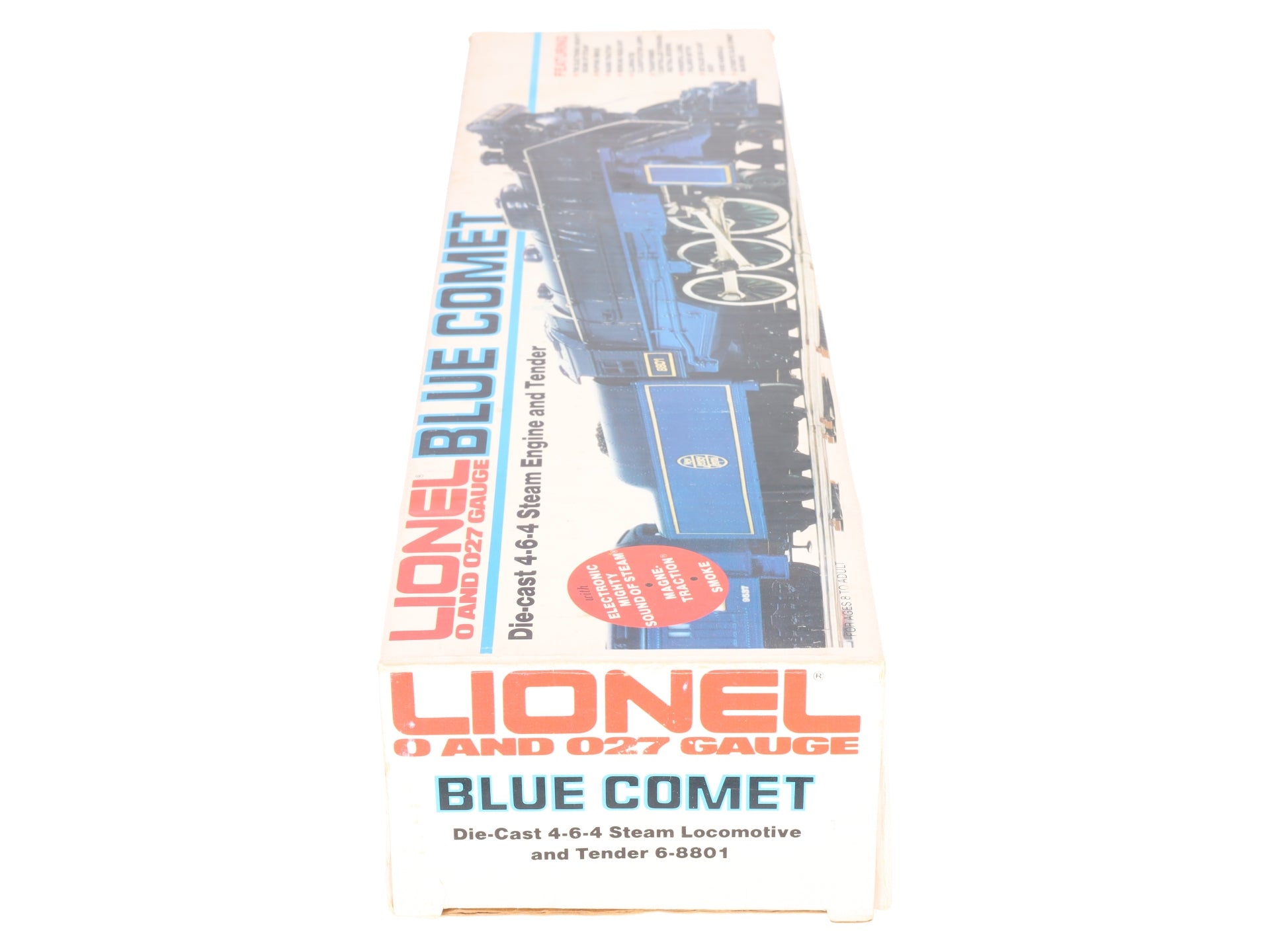 Lionel 6-8801 O Gauge CNJ Blue Comet 4-6-4 Steam Locomotive & Tender #8801 VG/Box