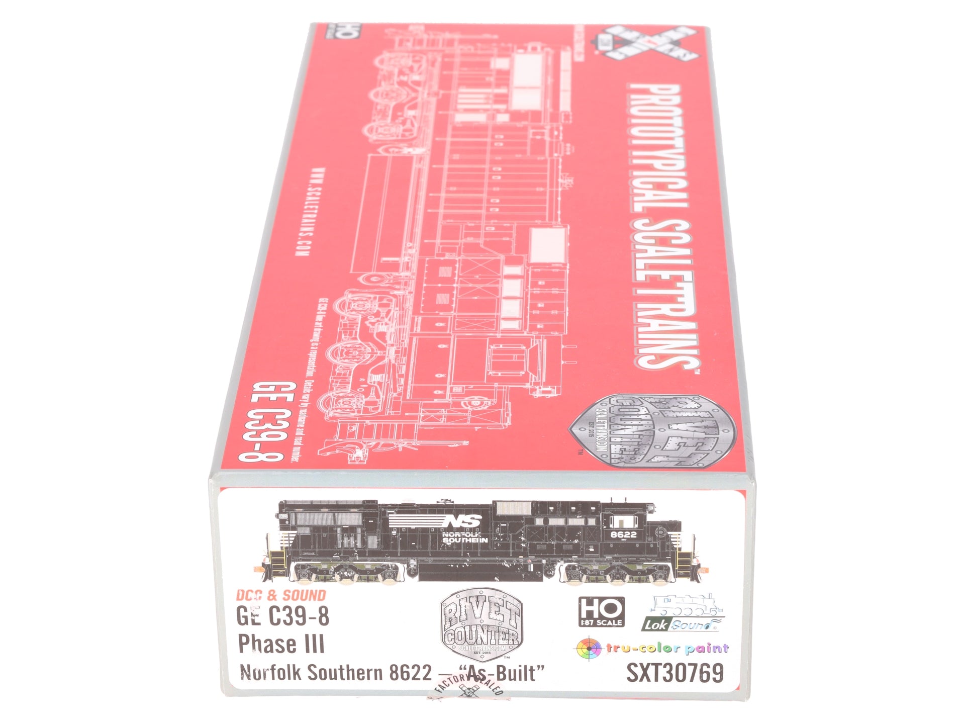 Scale Trains SXT30769 HO Scale Norfolk Southern Diesel Locomotive #8622 w/DCC LN/Box