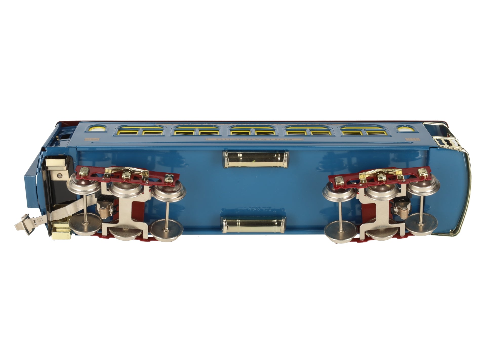 MTH 10-5086 D Std Gauge Ives 240 Series Observation Car #249 EX