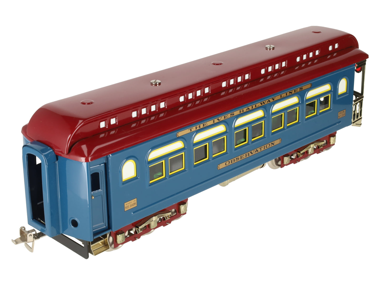 MTH 10-5086 D Std Gauge Ives 240 Series Observation Car #249 EX