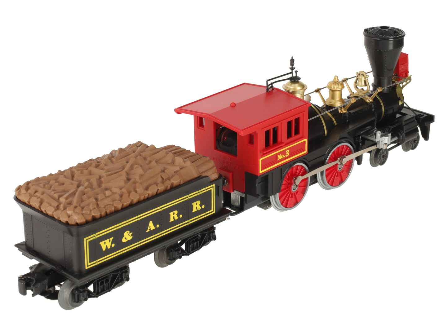Lionel 6-8701 O Gauge W&ARR General 4-4-0 Steam Locomotive and Tender #3 LN/Box
