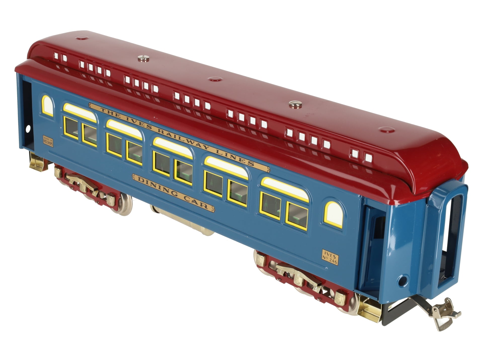 MTH 10-1144B Standard Gauge Ives Railway Lines Dining Car #246 EX