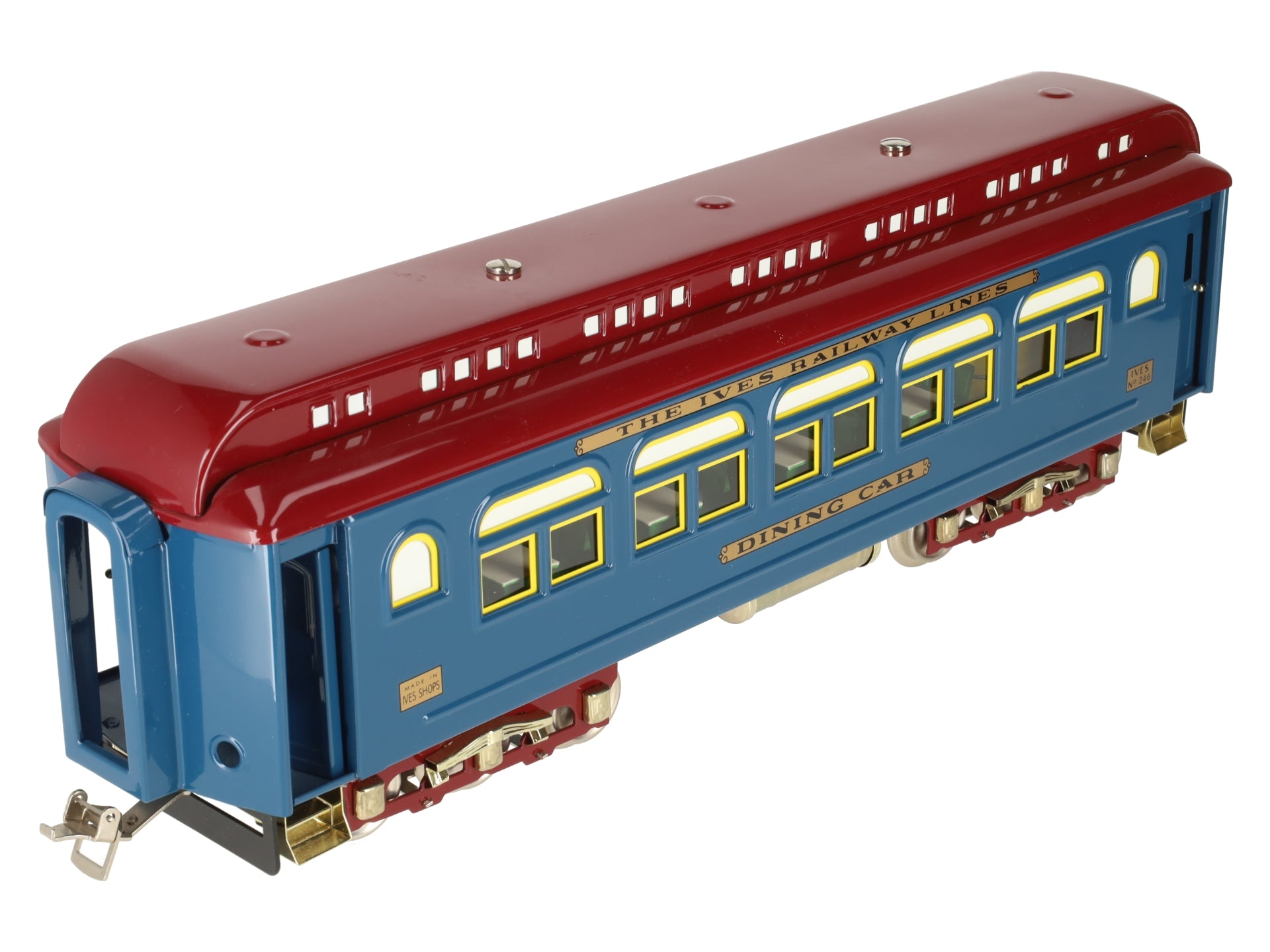 MTH 10-1144B Standard Gauge Ives Railway Lines Dining Car #246 EX