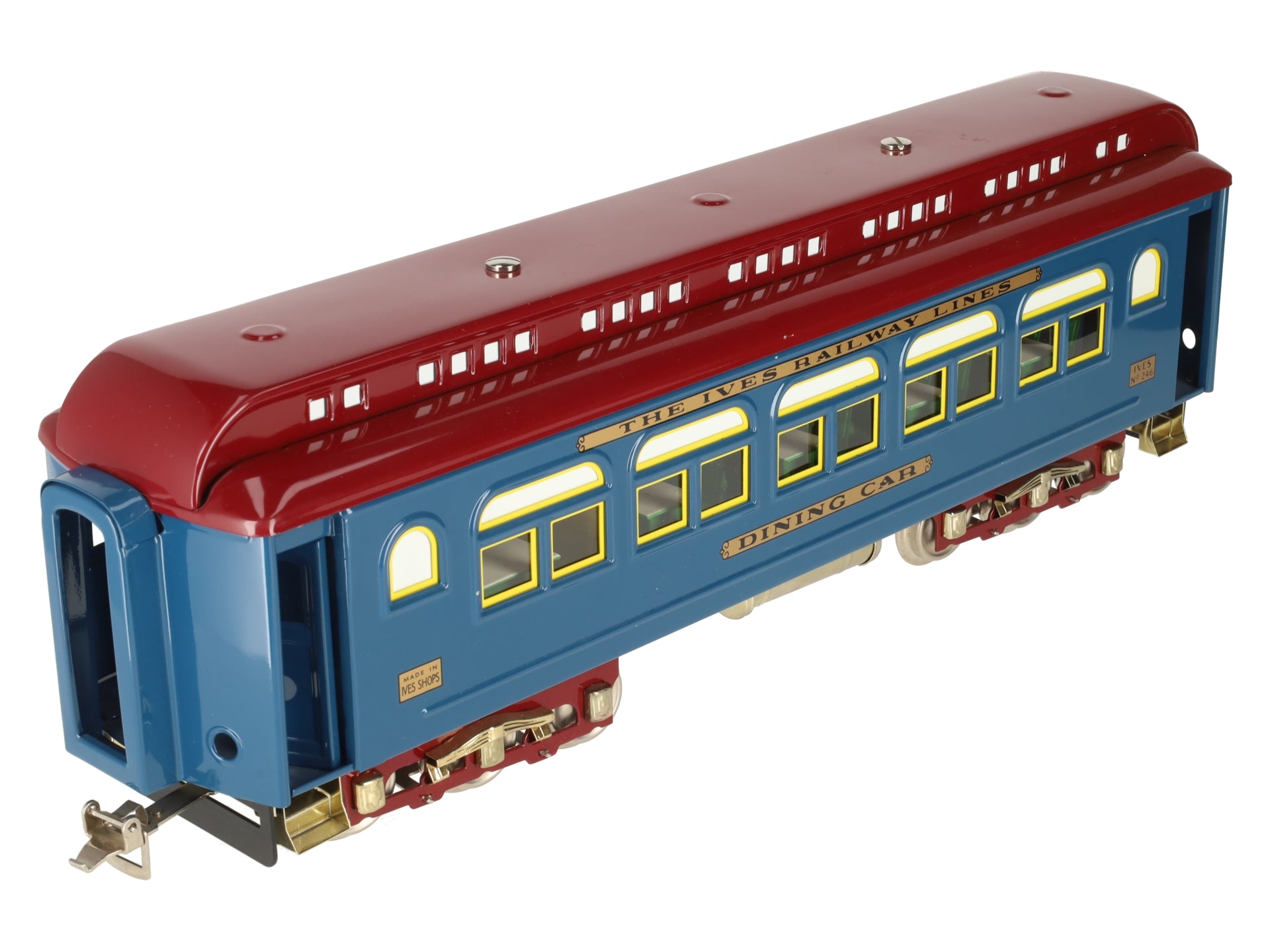 MTH 10-1144B Standard Gauge Ives Railway Lines Dining Car #246 EX