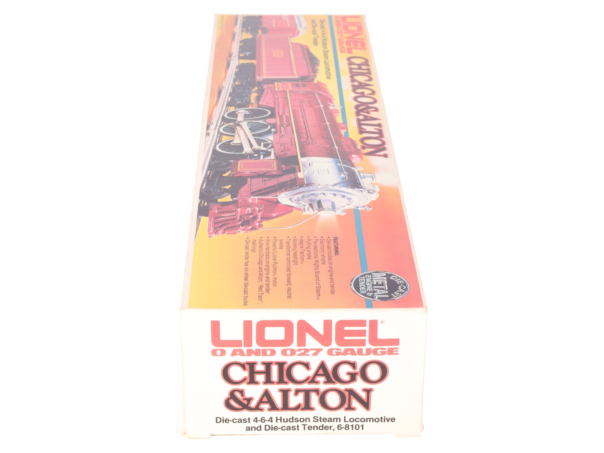 Lionel 6-8101 O Gauge Chicago & Alton 4-6-4 Steam Locomotive & Tender #659 EX/Box