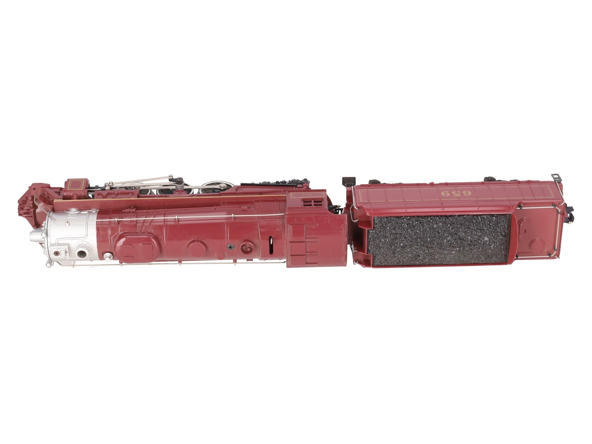 Lionel 6-8101 O Gauge Chicago & Alton 4-6-4 Steam Locomotive & Tender #659 EX/Box