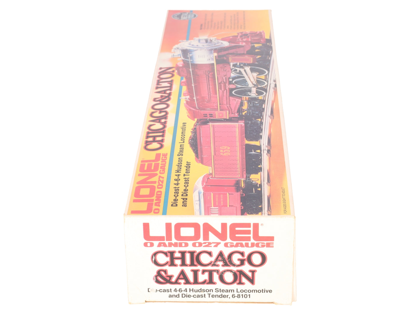 Lionel 6-8101 O Gauge Chicago & Alton 4-6-4 Steam Locomotive & Tender #659 EX/Box