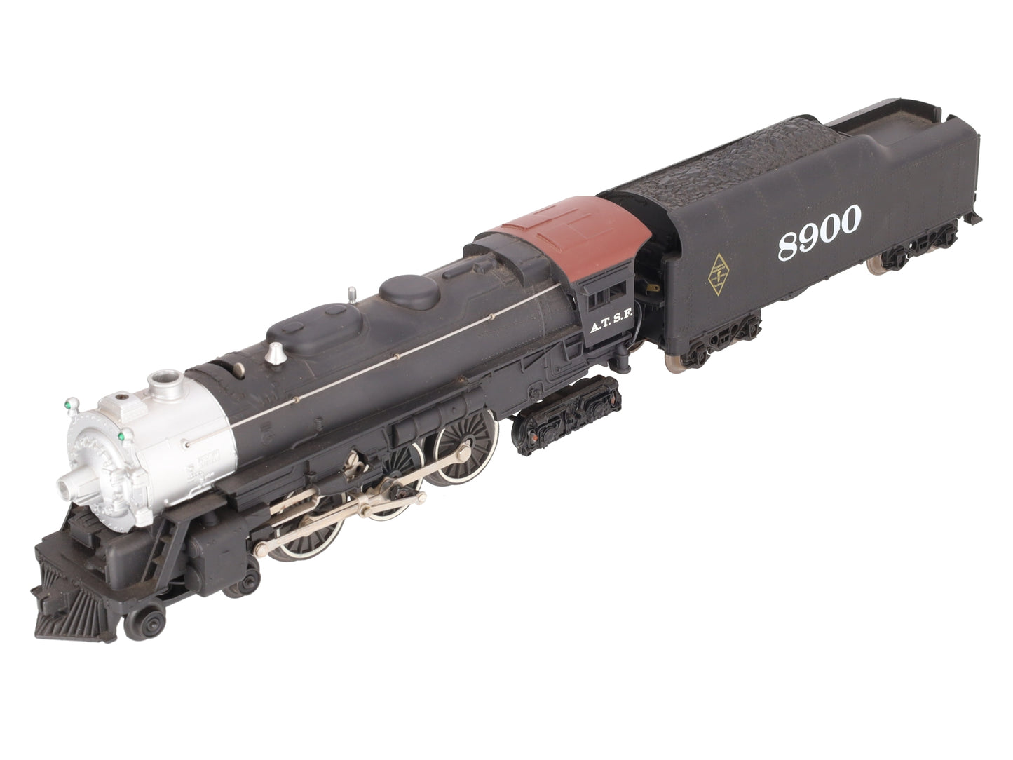 Lionel 6-8900 O Gauge ATSF 4-6-4 Steam Locomotive & Tender #8900 VG/Box
